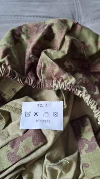 Copri elmetto militare tg 2 vegetato