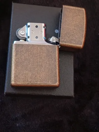 ZIPPO Original Antique Brass (Sello Logo)-Nuevo