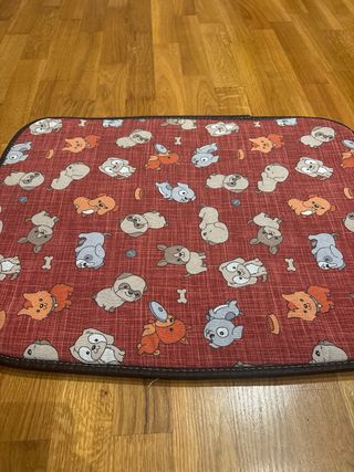 Cama para perro pequeño/mediano con estampado