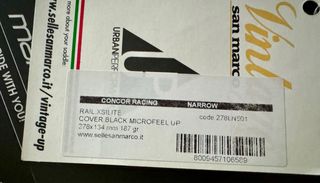 Sillín San Marco Racing  y Tija de Bicicleta OnOff