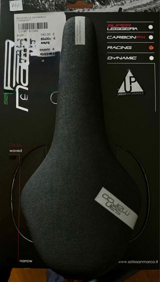 Sillín San Marco Racing  y Tija de Bicicleta OnOff