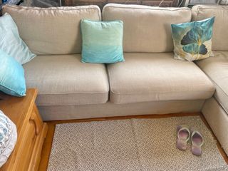 Sofá KIVIK 3 plazas chaiselongue beige