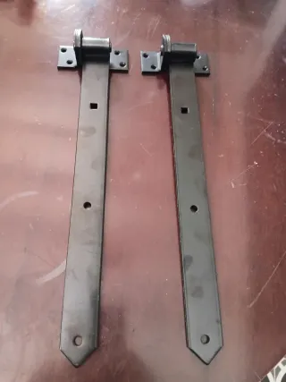 2 Bisagras para puerta de garaje/jardín