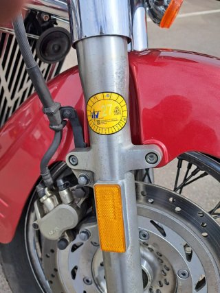 Honda VTX 1300 Roja y Negra