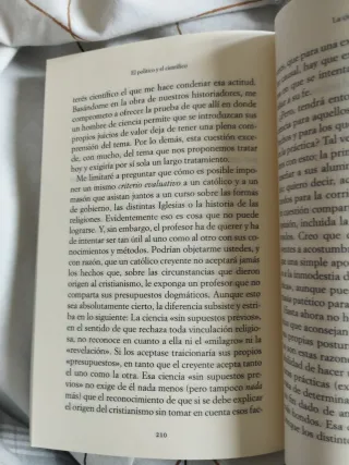 El político y el científico (Spanish Edition)
