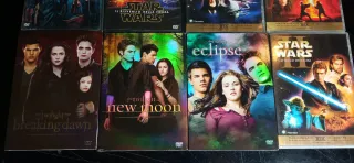 Lotto DVD Harry Potter, Star Wars, Twilight