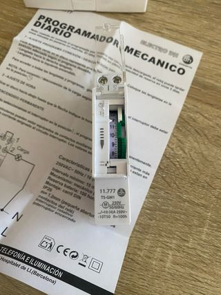 Programador Mecánico Diario Electro DH