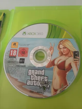 Grand Theft Auto V Xbox 360 pal españa senza mappa