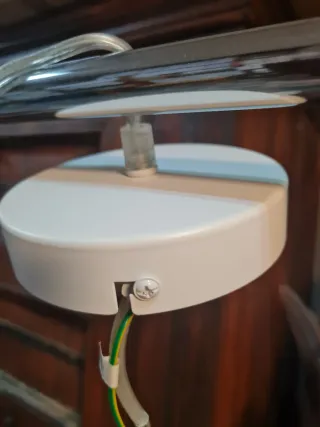 Lámpara colgante de mimbre