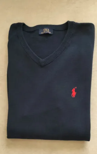 Jersey Polo Ralph Lauren Azul