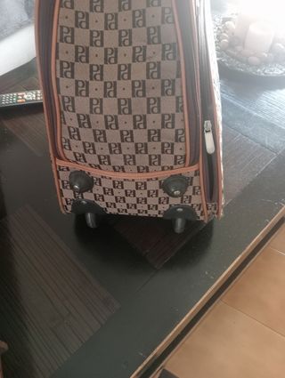 Bolso de viaje con estampado