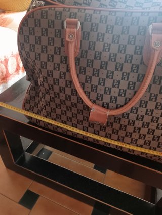 Bolso de viaje con estampado