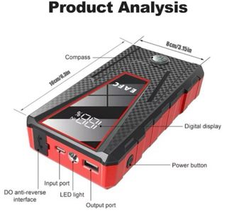 Arrancador Baterías Coche/Moto EAFC