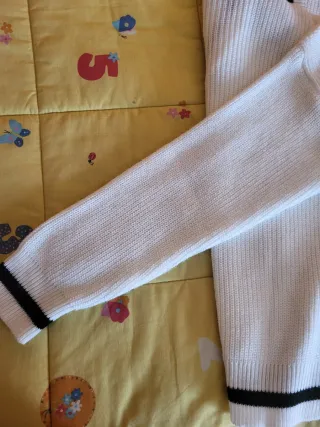 Jersey de pico blanco talla L