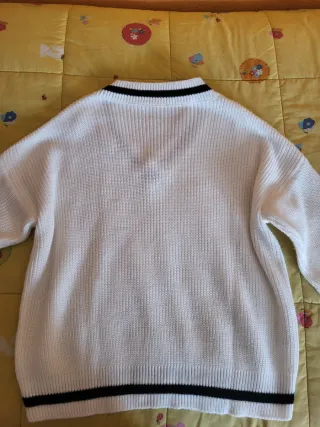 Jersey de pico blanco talla L