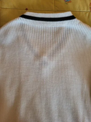 Jersey de pico blanco talla L