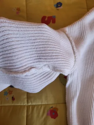 Jersey de pico blanco talla L