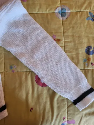 Jersey de pico blanco talla L