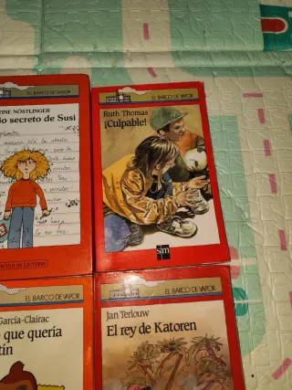 Lote libros el barco de vapor