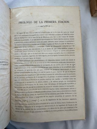 Tablas Náuticas 1942