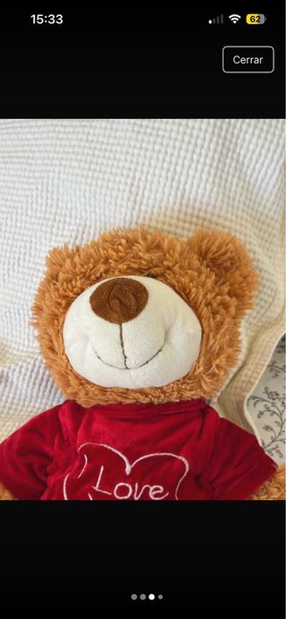 Osito de peluche I Love You