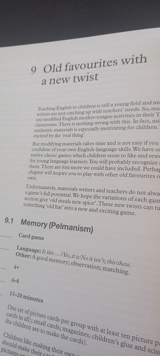 El Arte de Enseñar Inglés: Métodos Games Children