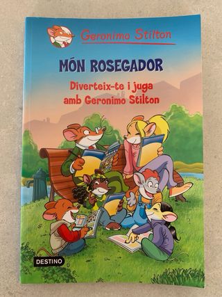 Lot de 3 llibres de Geronimo Stilton en català.