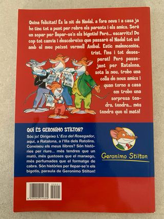 Lot de 3 llibres de Geronimo Stilton en català.