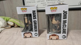 Funko Pop Die Hard Hans Gruber & John McClane