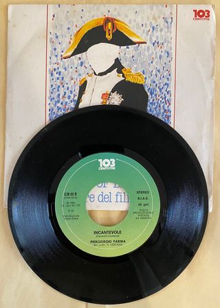 45 giri Piergiorgio Farina - The Thrill of Being i