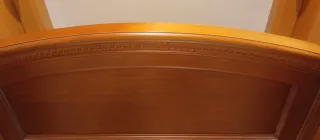 Cabecero de cama de madera