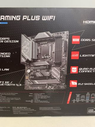 MSI Z790 Gaming Plus WiFi Placa Base ATX