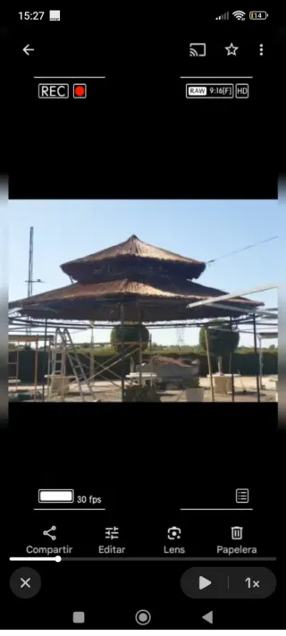 Reparación y fabricación de sombrillas y pérgolas