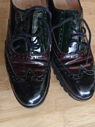 Scarpe eleganti donna pelle verniciata 40/41