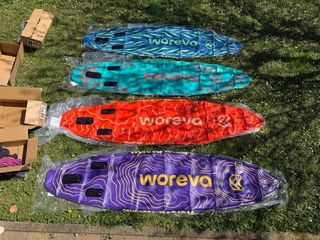 WOREVA Kit Tabla Paddle Surf 335 cm, asiento y más