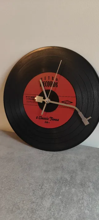 Orologio da parete disco vinile