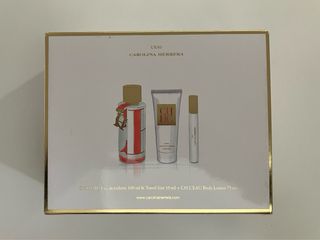 Set Carolina Herrera CH L'Eau 100ml + Crema + Mini