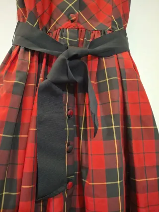 Vestito Ralph Lauren a quadri rosso