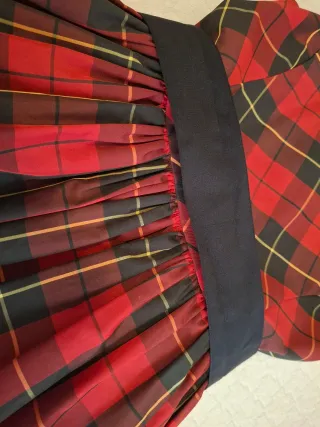 Vestito Ralph Lauren a quadri rosso