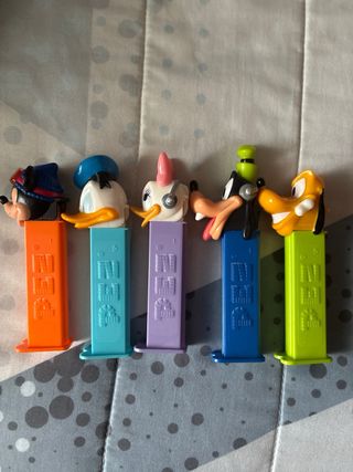 5 Dispensadores Pez Disney
