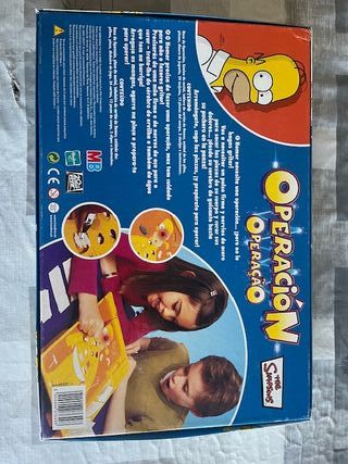 Juego Operación Los Simpson MB