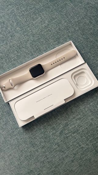 Apple Watch Beige/Plata 39-42mm