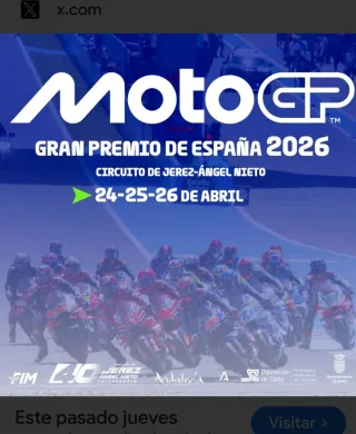 Sitio con parking gran premio moto gp en Chipiona
