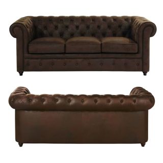 Sofá Chesterfield 3 plazas Maisons du Monde
