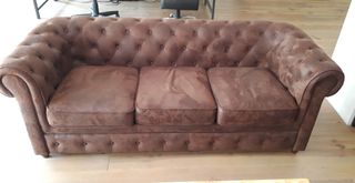 Sofá Chesterfield 3 plazas Maisons du Monde