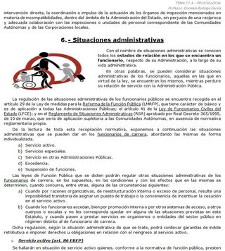 Temario OPOSICIÓN Policía Local Castilla y León