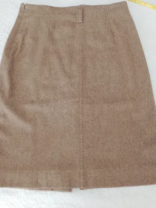 Falda tubo Roberto Verino marrón