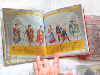 CDs y Libros Ópera Carmen y La Flauta Mágica