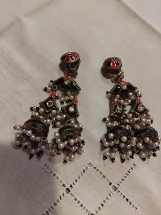 Orecchini vintage pendenti