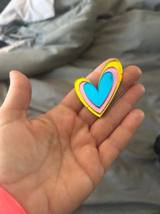 Pendientes Corazón Multicolor